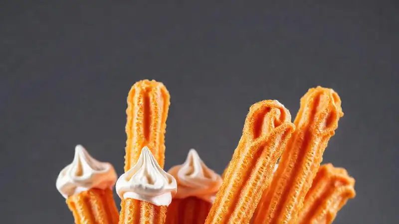 Hier ist ein Churros-Bild in Gold