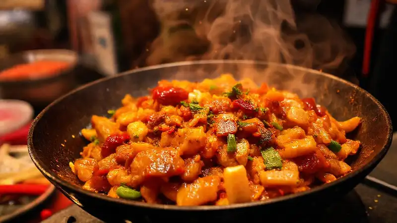 Knuspriges Hähnchen-Pao
