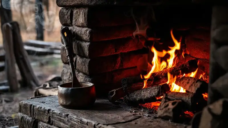 Holzfeuer