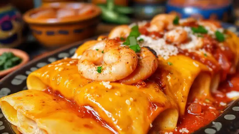 Knallige Enchiladas: appetitlich und würzig